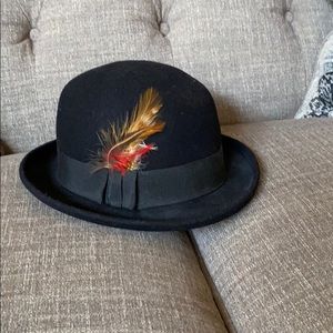 Black Bowler Hat